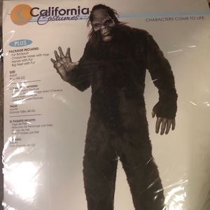 Big foot costume